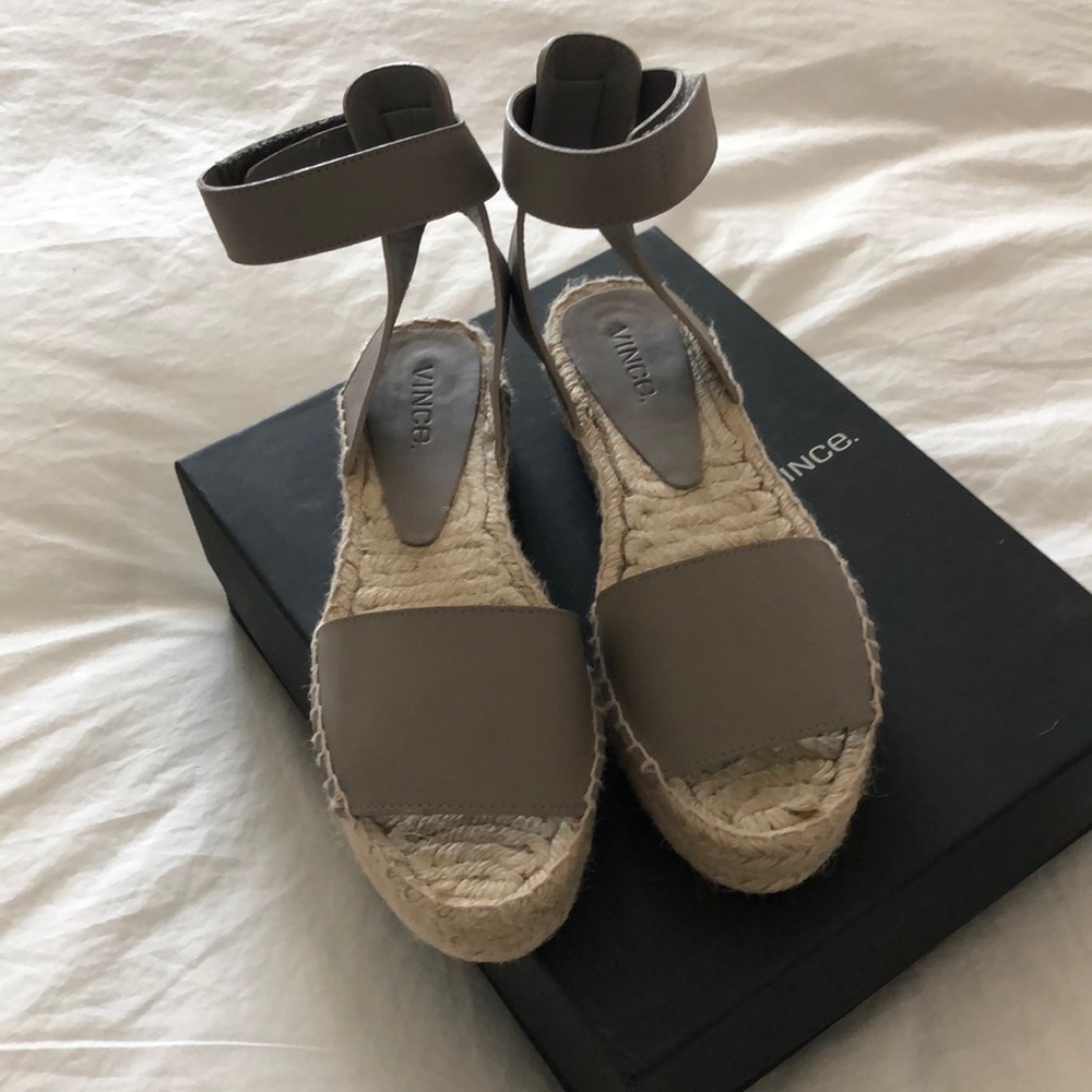 Vince Espadrille Sandals in Woodsmoke